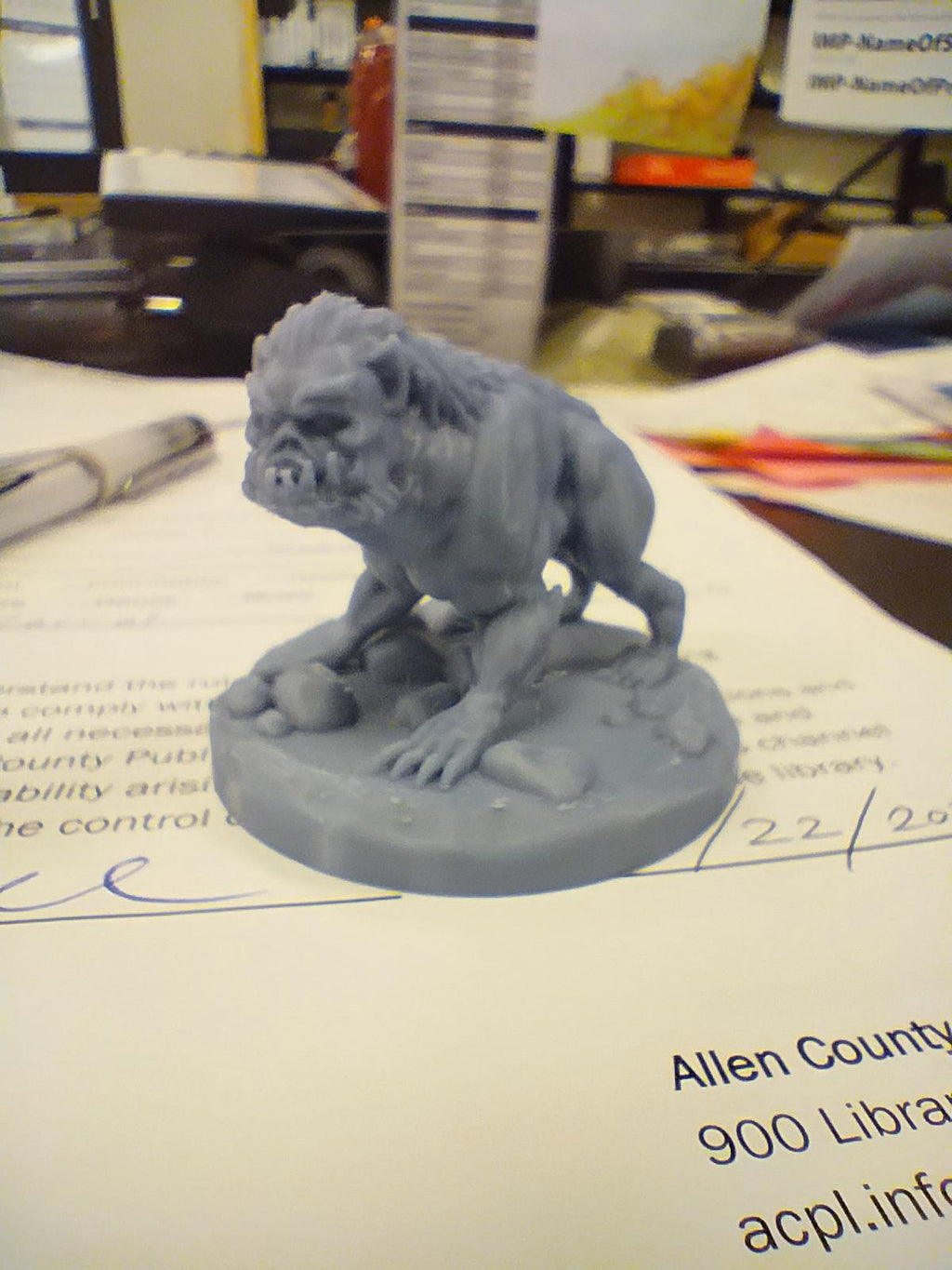 Xeth Beast | Bonus | Rocket Pig Games | Miniatures for tabletop games. 28mm to 32mm Resin Figures for RPG, D&D, Dungeons and Dragons