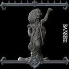Banshee | Bonus | Rocket Pig Games | Miniatures for tabletop games. 28mm to 32mm Resin for RPG, D&D, Dungeons and Dragons