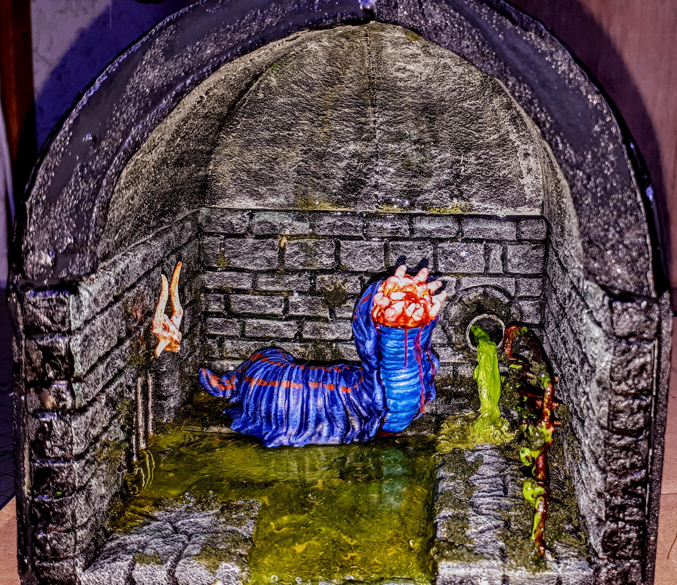 Giant Leech | Bonus | Rocket Pig Games | Miniatures for tabletop games. 28mm to 32mm Resin Figures for RPG, D&D, Dungeons and Dragons