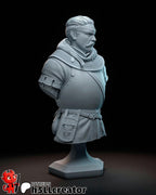 Jan of Trotznov / Zizka from Kingdom Come Deliverance 2 (fan art) Model | Miniature scale 1:12 | h3LL Creator | DIY Model Kit