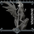 Dragontaur | Dragonkin Collection | Rocket Pig Games | Miniatures for tabletop games. 28mm to 32mm Resin for RPG, D&D, TTRPG