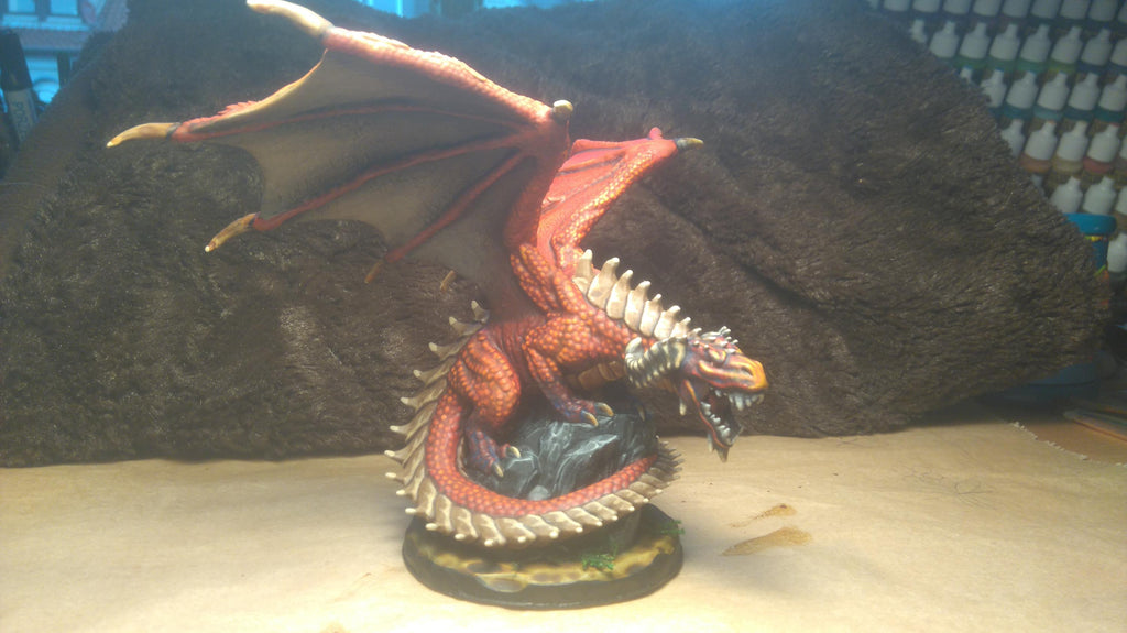 Drake | Dragonkin Collection | Rocket Pig Games | Miniatures for tabletop games. 28mm to 32mm Resin for RPG, D&D, TTRPG