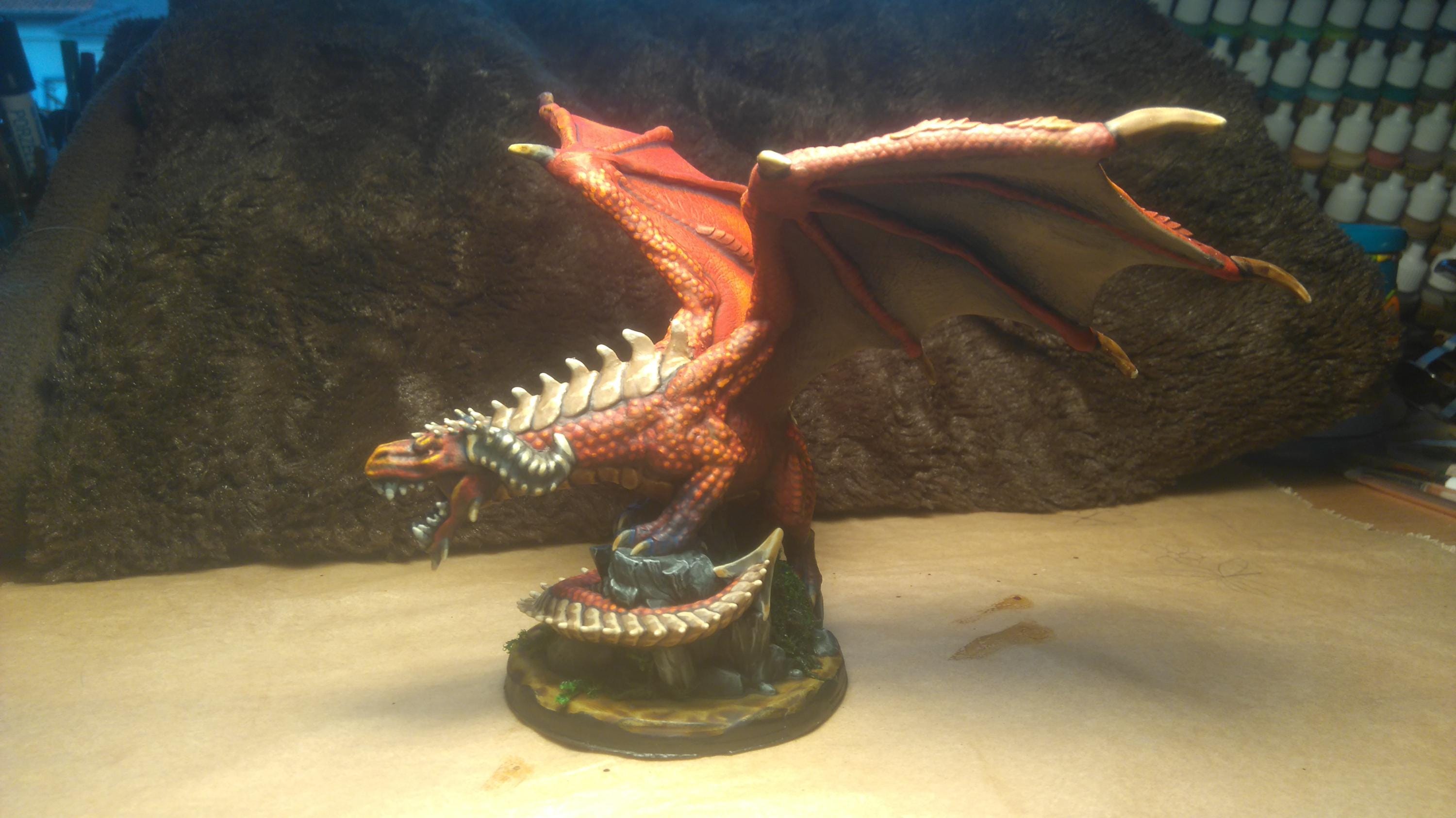 Drake | Dragonkin Collection | Rocket Pig Games | Miniatures for tabletop games. 28mm to 32mm Resin for RPG, D&D, TTRPG