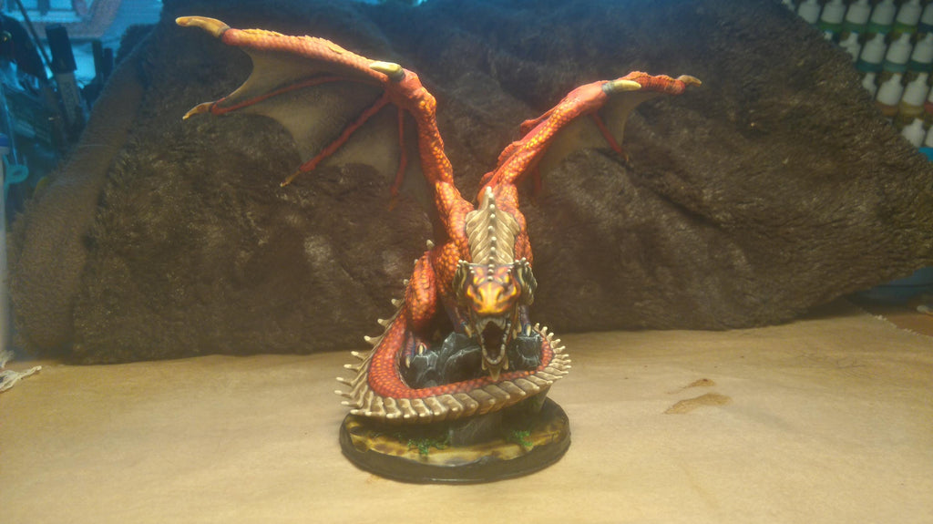 Drake | Dragonkin Collection | Rocket Pig Games | Miniatures for tabletop games. 28mm to 32mm Resin for RPG, D&D, TTRPG