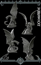 Jabberwocky | Dragonkin Collection | Rocket Pig Games | Miniatures for tabletop games. 28mm to 32mm Resin for RPG, D&D, TTRPG