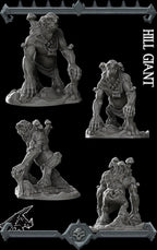 Hill Giant | Trolls and Giants Collection | Rocket Pig Games | Miniatures for tabletop games. 28mm to 32mm Resin for RPG, D&D, TTRPG
