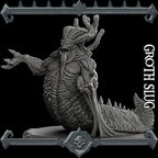 Groth Slug | Aberrations Collection | Rocket Pig Games | Miniatures for tabletop games. 28mm to 32mm Resin for RPG, D&D, TTRPG