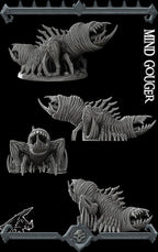 Mind Gouger | Aberrations Collection | Rocket Pig Games | Miniatures for tabletop games. 28mm to 32mm Resin for RPG, D&D, TTRPG