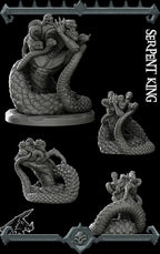 Serpent King | Aberrations Collection | Rocket Pig Games | Miniatures for tabletop games. 28mm to 32mm Resin for RPG, D&D, TTRPG