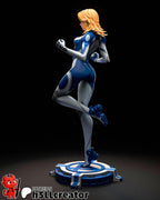 Invisible Woman from Marvel Rivals (fan art) | Full Model or Bust | Miniature scale 1:12 | h3LL Creator | DIY Model Kit