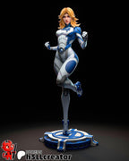 Invisible Woman from Marvel Rivals (fan art) | Full Model or Bust | Miniature scale 1:12 | h3LL Creator | DIY Model Kit