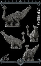 Catoplebas | Fantastic Beasts Collection | Rocket Pig Games | Miniatures for tabletop games. 28mm to 32mm Resin for RPG, D&D, TTRPG