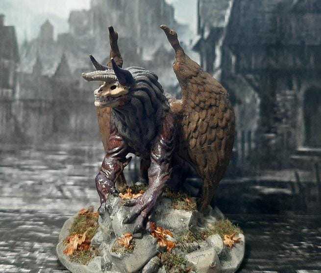 Necromerae | Fantastic Beasts | Rocket Pig Games | Miniatures for tabletop games. 28mm to 32mm Resin for RPG, D&D, Dungeons and Dragons