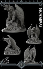 Necromerae | Fantastic Beasts | Rocket Pig Games | Miniatures for tabletop games. 28mm to 32mm Resin for RPG, D&D, Dungeons and Dragons