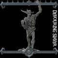 Devouring Slaver | Undead Collection | Rocket Pig Games | Miniatures for tabletop games. 28mm to 32mm Resin for RPG, D&D, TTRPG