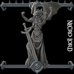 Necro Lord | Undead Collection | Rocket Pig Games | Miniatures for tabletop games. 28mm to 32mm Resin for RPG, D&D, TTRPG
