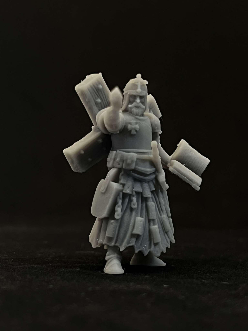 Quaipo Trench Cleric | Trench Crusade | Papsikels Fantasy, Resin Miniature - Tabletop miniature - Fantasy Miniature - 32mm