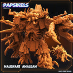 Malignant Amalgam | Trench Crusade | Papsikels Fantasy, Resin Miniature - Tabletop miniature - Fantasy Miniature - 32mm
