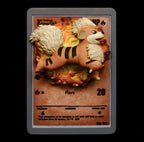 Growlithe - 3D Printed Pokemon Card Wall Hanger | Fan Art | Pokemon TCG | Resin Model | ABC3D Models