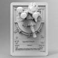 Hitmonchan - 3D Printed Pokemon Card Wall Hanger | Fan Art | Pokemon TCG | Resin Model | ABC3D Models
