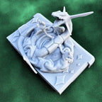Rayquaza Emerald - 3D Printed Pokemon Game Boy Advanced Cartridge Wall Hanger | Fan Art | Pokemon TCG | Resin Model | ABC3D Models
