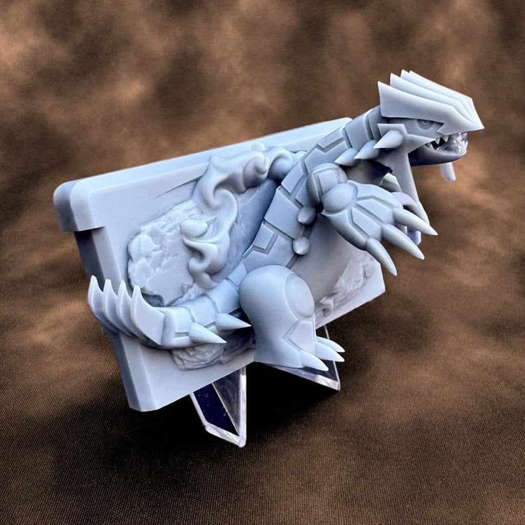 Groudon Ruby - 3D Printed Pokemon Game Boy Advanced Cartridge Wall Hanger | Fan Art | Pokemon TCG | Resin Model | ABC3D Models