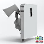 Pikachu Yellow - 3D Printed Pokemon Game Boy Cartridge Wall Hanger | Fan Art | Pokemon TCG | Resin Model | ABC3D Models