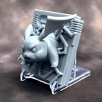 Pikachu Yellow - 3D Printed Pokemon Game Boy Cartridge Wall Hanger | Fan Art | Pokemon TCG | Resin Model | ABC3D Models