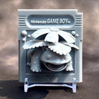 Venusaur Green - 3D Printed Pokemon Game Boy Cartridge Wall Hanger | Fan Art | Pokemon TCG | Resin Model | ABC3D Models