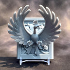 Ho Oh Gold - 3D Printed Pokemon Game Boy Cartridge Wall Hanger | Fan Art | Pokemon TCG | Resin Model | ABC3D Models