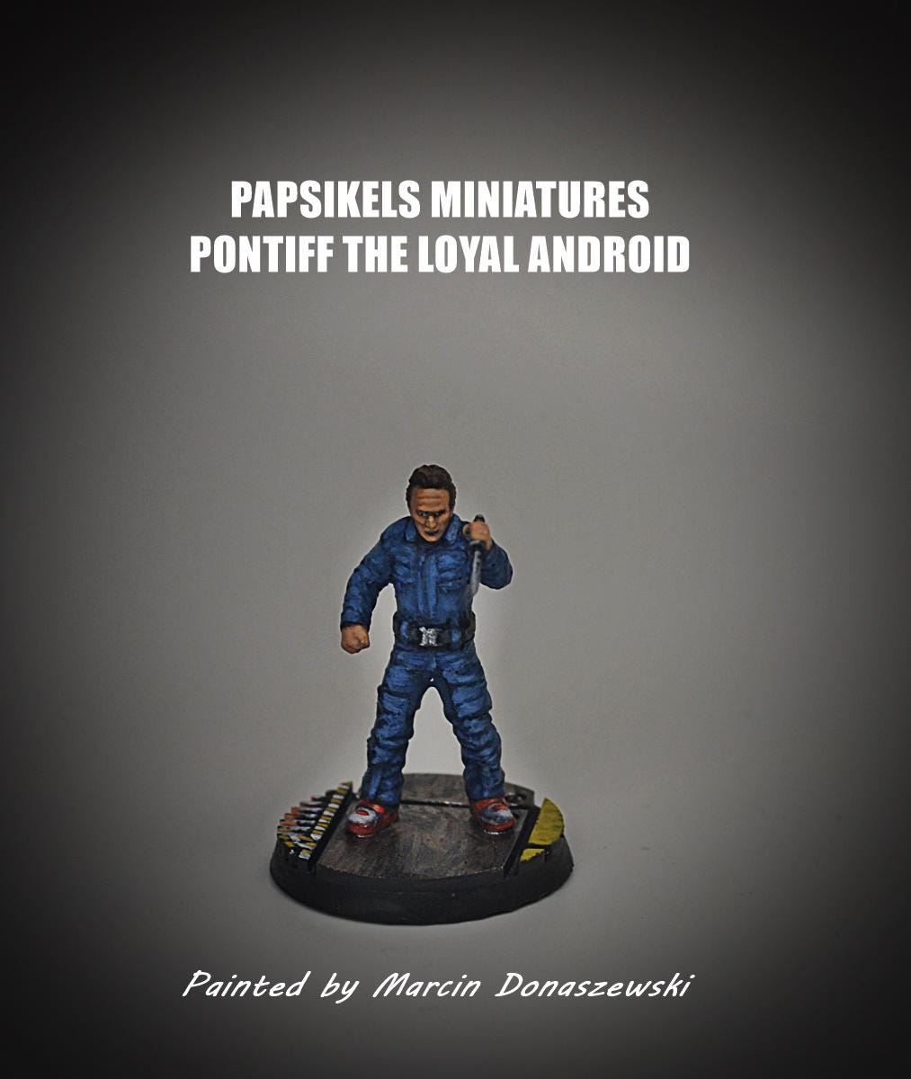 Papz Industries Crew SY-N-T3-TI-C Pontiff The Loyal Android, Papsikels, 32mm Mini