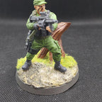 Human Colonial Anti Hunter Pacho Magalona | Skull Hunters | PAPSIKELS | 3D Printed Miniature |  32mm Miniatures