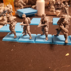 Human Colonial Anti Hunter Pacho Magalona | Skull Hunters | PAPSIKELS | 3D Printed Miniature |  32mm Miniatures