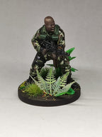 Human Colonial Anti Hunter Billy Clean | Skull Hunters | PAPSIKELS | 3D Printed Miniature |  32mm Miniatures