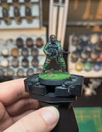 Human Colonial Anti Hunter Billy Clean | Skull Hunters | PAPSIKELS | 3D Printed Miniature |  32mm Miniatures