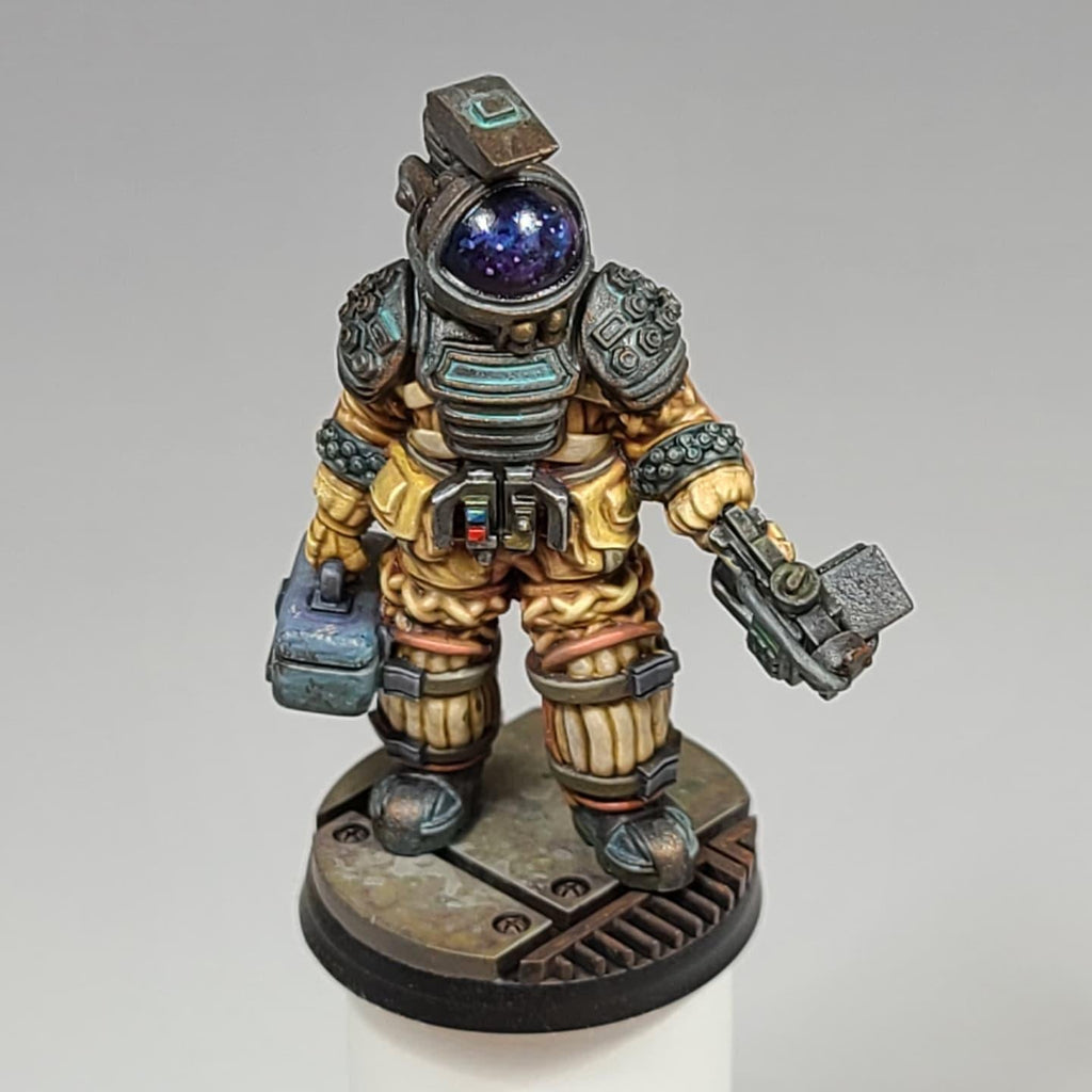 Colonial Space Explorer XB-MA-RI-A | Papsikels | 3D Printed Miniature |  32mm Miniatures