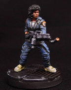 Aliens Vs Humans, Human Space Crew Lannie Misalouche - Ripley, Papsikels, 32mm Mini