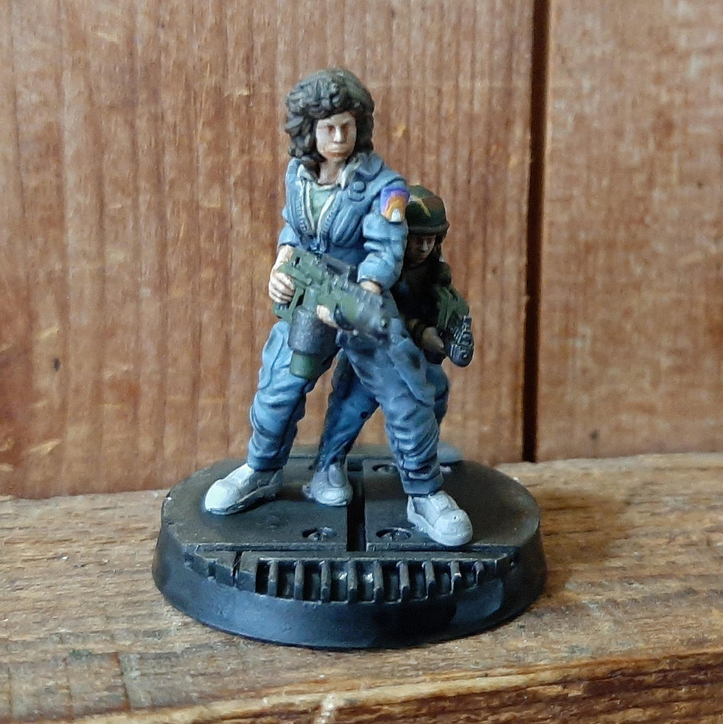 Aliens Vs Humans, Human Space Crew Lannie Misalouche - Ripley, Papsikels, 32mm Mini