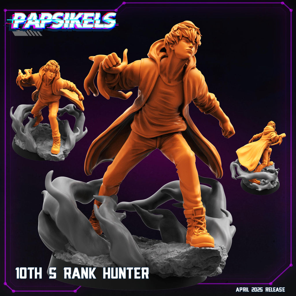 Cyberpunk, 10th S-Rank Hunter - Solo Leveling, Papsikels, 32mm Mini