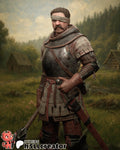 Jan of Trotznov / Zizka from Kingdom Come Deliverance 2 (fan art) Model | Miniature scale 1:12 | h3LL Creator | DIY Model Kit