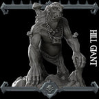 Hill Giant | Trolls and Giants Collection | Rocket Pig Games | Miniatures for tabletop games. 28mm to 32mm Resin for RPG, D&D, TTRPG