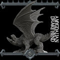 Amygdalian Drake Fiend | Aberrations Collection | Rocket Pig Games | Miniatures for tabletop games. 28mm to 32mm Resin for RPG, D&D, TTRPG