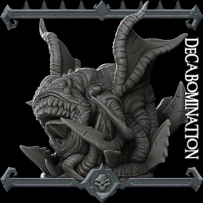 Decabomination | Aberrations Collection | Rocket Pig Games | Miniatures for tabletop games. 28mm to 32mm Resin for RPG, D&D, TTRPG