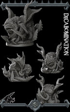 Decabomination | Aberrations Collection | Rocket Pig Games | Miniatures for tabletop games. 28mm to 32mm Resin for RPG, D&D, TTRPG