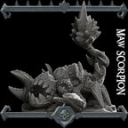 Maw Scorpion | Aberrations Collection | Rocket Pig Games | Miniatures for tabletop games. 28mm to 32mm Resin for RPG, D&D, TTRPG
