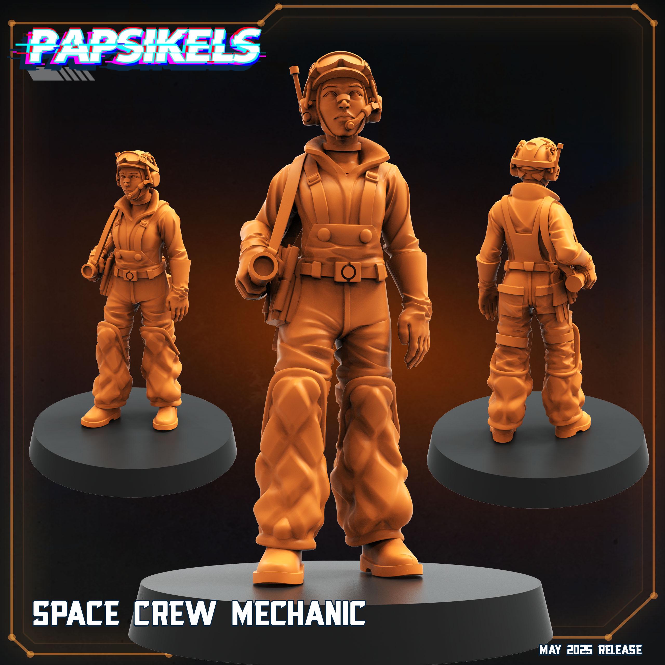 Aliens Vs Humans - Reconnaissance | Space Crew | Papsikels, 32mm Mini - TTRPG Gaming, Alien RPG