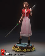 Aerith Final Fantasy VII Miniature: 160mm Resin DIY Model Kit