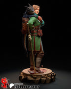 Zoe from Split Fiction (fan art) | Full Model or Bust | Miniature scale 1:12 | h3LL Creator | DIY Model Kit