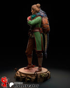 Zoe from Split Fiction (fan art) | Full Model or Bust | Miniature scale 1:12 | h3LL Creator | DIY Model Kit