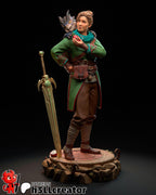 Zoe from Split Fiction (fan art) | Full Model or Bust | Miniature scale 1:12 | h3LL Creator | DIY Model Kit